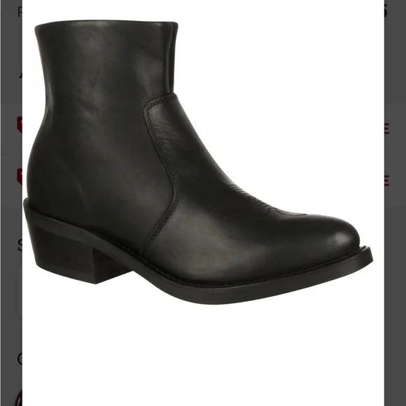 Durango Black Cowboy & Western Boots - Picture 1 of 15